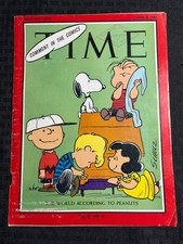 1965 April 9 TIME Magazine COVER & 6pg Article VG 4.0 World According to Peanuts picture