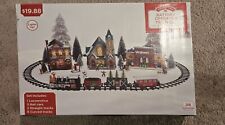 Holiday Time Battery Operated Train Set Christmas Village picture