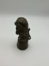 AC Williams Antique Cast Iron Circus Lion Coin Bank from 1920s picture