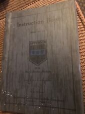 1924 Apperson Six cylinder automobile Instruction book no. 1008 picture