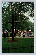 Auriesville NY- New York, Shrine North American Martyrs, Vintage c1957 Postcard picture