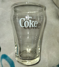 VINTAGE NOS NIB Set Of 12 Promo Coca-Cola Enjoy Coke Bell 6 Oz Glasses W/ Box picture