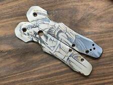 St. MICHAEL the Archangel Titanium Scales for Spyderco SMOCK picture
