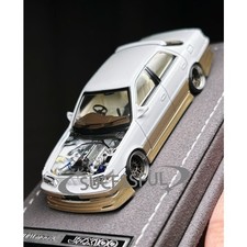 Mortal 1:64 White JDM Cresta JZX100 Sedan Sports Diecast Metal Car picture
