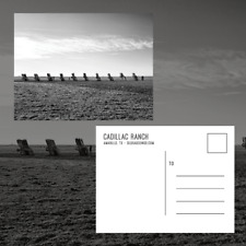 Cadillacs On The Horizon Postcards | Cadillac Ranch | Old Sad Songs Photography picture