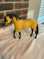 Breyer~C Reeves -1993~Fugir Cacador~Lusitano Buckskin Foundation Stallion~ picture