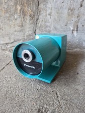 Vintage Panasonic 60's MOD Electric Pencil Sharpener Heavy Duty Turquoise WORKS picture