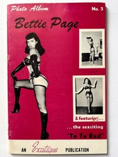 BETTIE PAGE Exotique Photo Album No. 5 – 1957 Burmel Publishing picture