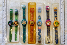 VINTAGE 1990s DISNEY WATCH COLLECTION β 7 WATCHES / 6 SEALED PACKAGES picture
