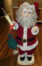 Santa Claus Animated Matrix Industries Christmas Holiday Motion Figures Vintage picture