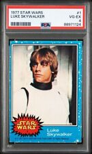 1977 Topps Star Wars Luke Skywalker #1 Rookie RC PSA 4 VG-EX picture