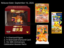 2026 Pokemon S-Chinese 30th Anniversary Charizard Premium Figure Gift Box（1 Box） picture