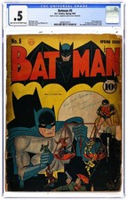 Batman #5 CGC 0.5 1941 4036522017 picture