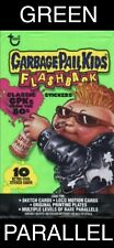 Green Parallel 2010 Garbage Pail Kids FLASHBACK 1 Complete Your Set U PICK GPK picture