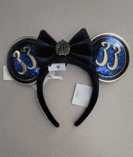Club 33 Disneyland Mosaic Velet Dark Blue Ears Brand New picture