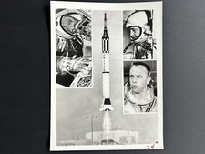 1961 NASA AP News Features Astronaut Alan B. Shepard, Jr., Freedom 7 Press Photo picture