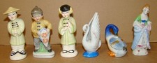 Lot of Six Occupied Japan Figurines picture