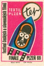 🎬 Czech Film Festival Poster (1969) - Festival Plzeň 2x3 Print🗞️ picture
