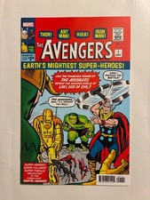 Avengers #1 (2023) Facsimile Edition | 1st Avengers App. | BRAND NEW NM/NM+ picture