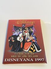 1997 vintage Female Villain Disneyana Catalog original Promotional pin rare RARE picture