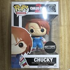 FUNKO POP 2014 MOVIES CHILD'S PLAY 2 CHUCKY #56 BLOODY HOT TOPIC - Pop Protector picture