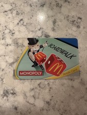 2010 McDonald's Monopoly Boardwalk Arch Gift Card - inactive and unused.  picture