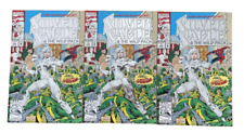 Silver Sable & The Wild Pack Issue # 1 (3x) Foil Covers special edition picture