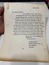 Vintage Letter/poem 10 Pgs From Beat Poet Richard Davidson To Poet S Tropp 1982 picture