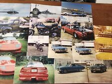 Vintage Chevrolet Camaro Chevelle Classic Car Photo Plymouth Duster Ford Harley picture