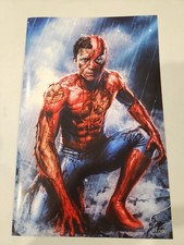 Fame: Tom Holland #1 Megacon Orlando Ultraraw Virgin Variant Ltd 7/100 W COA picture