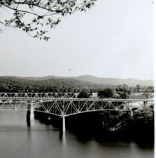 1906 Cumberland Lake Burnside KY Real Photo Photo RPPC Highway Bridge Train picture