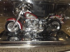 1999 HARLEY DAVIDSON FLSTF FAT BOY 1:18 DIECAST MODEL picture