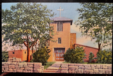 Vintage Postcard 1938 San Miguel Mission, Santa Fe, New Mexico (NM) picture