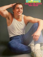 Tom Cruise, Scott Grimes, Double Full Page Vintage Pinup picture