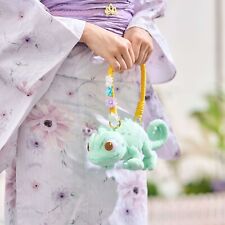 Japan Tokyo Disney Store Pascal pouch with strap SUMMER FESTIVAL Rapunzel picture