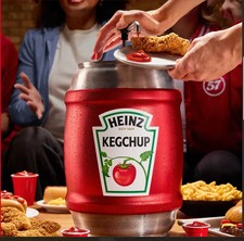 Exclusive HEINZ KegChup Ketchup Keg (Limited to 157 made) IN HAND 🍅 picture