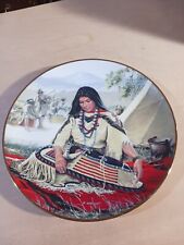 Sacajawea Collectors Plate  by Daniel Wright Nobel American Indian Women picture