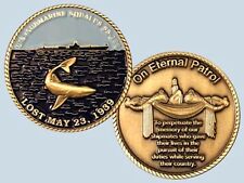 ON ETERNAL PATROL USS SQUALUS  SS-192 LOST MAY 23,1939 1.75