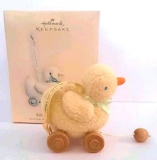 Hallmark Ornament Baby's First Christmas 2007 Yellow Duck -5-18-285 picture