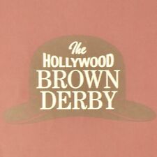 2001 Hollywood Brown Derby Restaurant Menu Walt Disney Disneyland MGM Studios picture