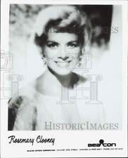 1982 Press Photo Singer Rosemary Clooney - afa54789 picture
