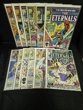 The Eternals Issues #1-12 Limited Series Complete Set Marvel Comic Book Lot picture