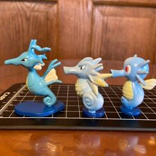 RARE Early Pokemon Monster Collection - Horsea, Seadra, Kingdra Set TOMY Vintage picture