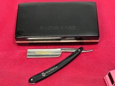 Vintage Filarmonica 13 Doble Temple Straight Razor Jose Monserrat Pou Spain picture