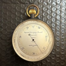 Vintage Keuffel & Esser (K&E) Improved Surveying Aneroid Barometer / Altimeter picture