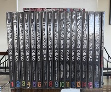 Walking Dead Deluxe HC Vol 1-16 + The Alien + Clementine NM Lot Image picture