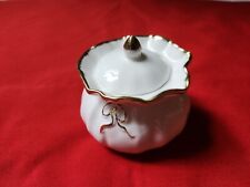 Vintage Royal Albert Bone China England Mini Bowl Trinket Dish with Gold Trim picture