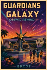 Guardians of the Galaxy Cosmic Rewind Epcot Xandar Starburst Monument Disney picture