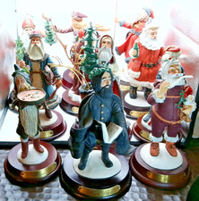 Duncan Royale History of Santa Claus Collection - 12 Figurines (6-8