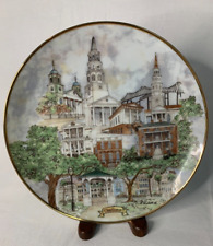 Charleston SC Scenes by Patsy Gullett Plate 8 inch Fine Porcelain Greenbrier Inc picture